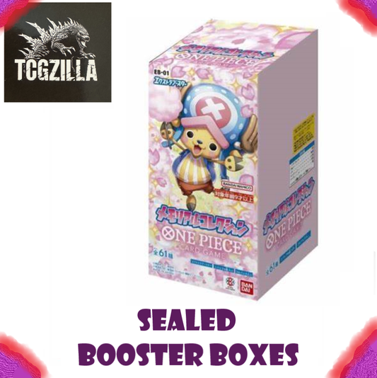 (EB-01J)(Sealed) Extra Booster Memorial Collection Booster Box (Japanese)