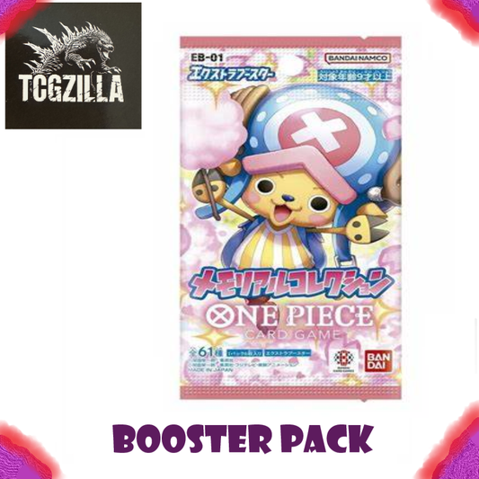 (EB-01J) Extra Booster Memorial Collection Booster Pack (Japanese)