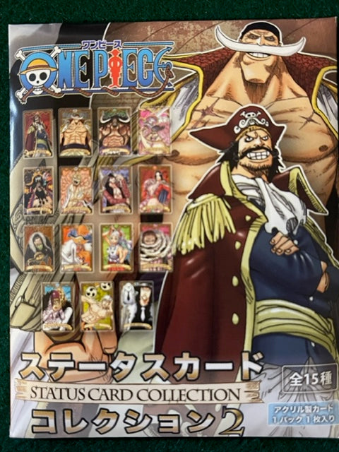 One Piece Status Card Collections (One Pack/One Card) Japanese