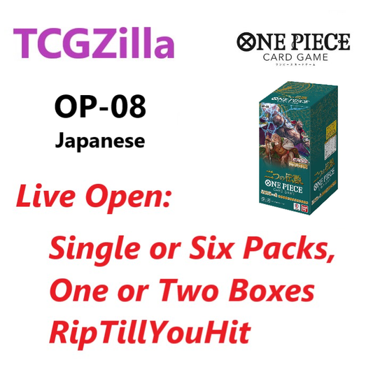 (OP-08) One Piece Two Legends Booster Box (Live Open) (Japanese)