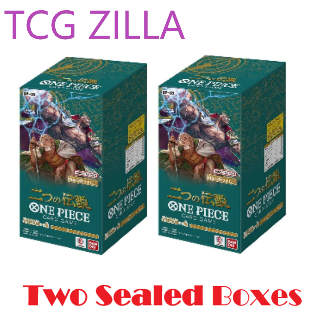 (OP-08J) One Piece Two Legends Booster Boxes (Japanese)