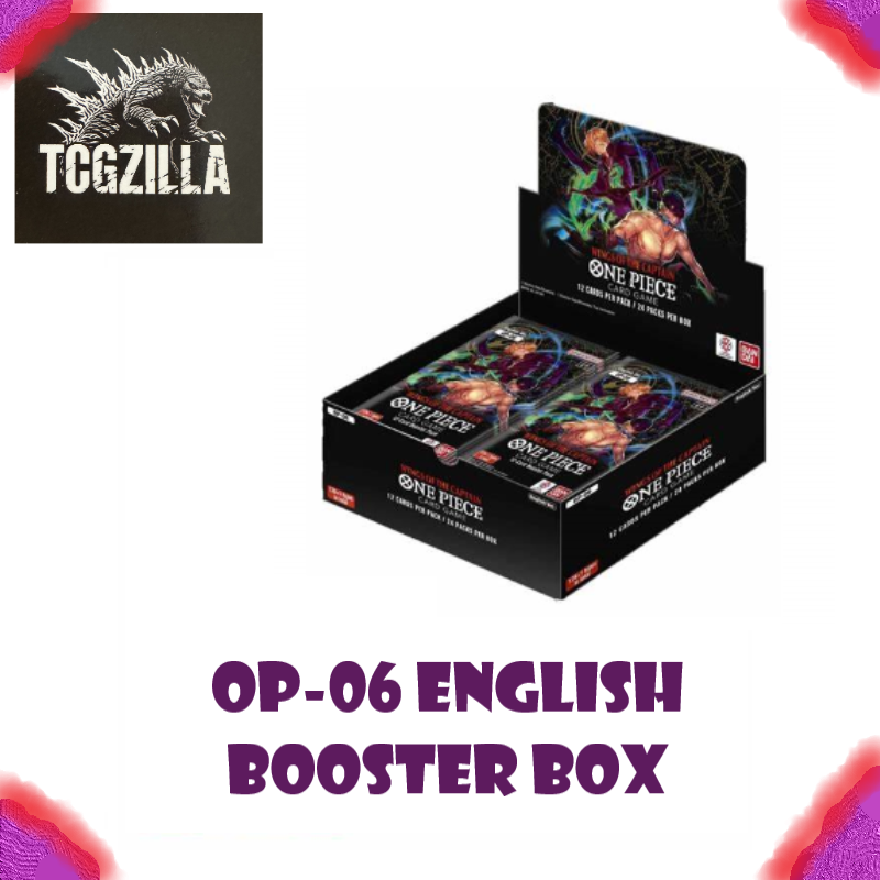 One Piece (OP-06) Wings of the Captain Booster Box (English)