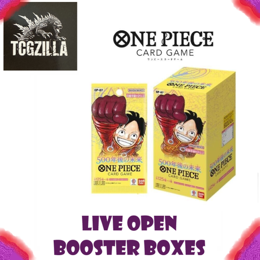 (OP-07J) 500 Years in the Future Booster Boxes (Live) (One Piece JPN)