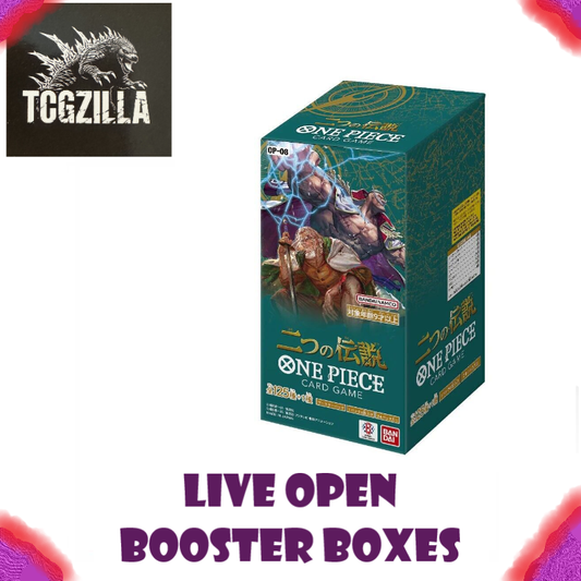 (OP-08J) One Piece Two Legends Booster Boxes (Live Open) (Japanese)