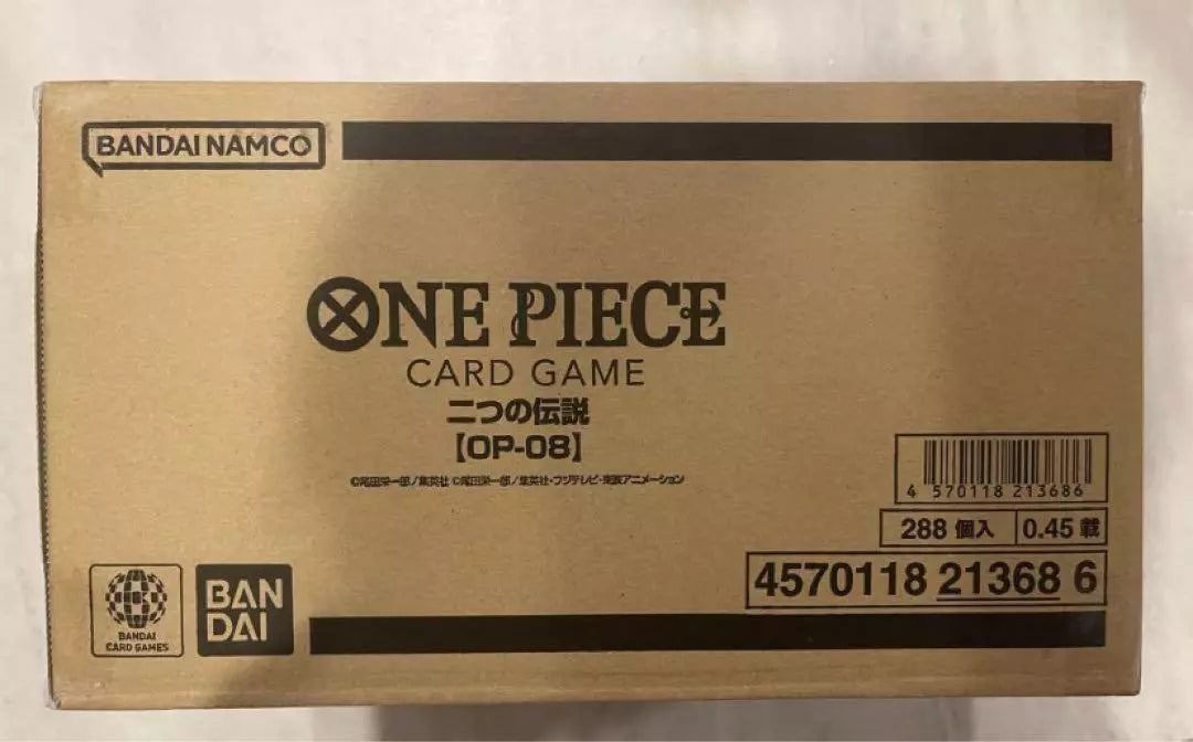 (OP-08J) One Piece Two Legends Booster Boxes (Japanese)