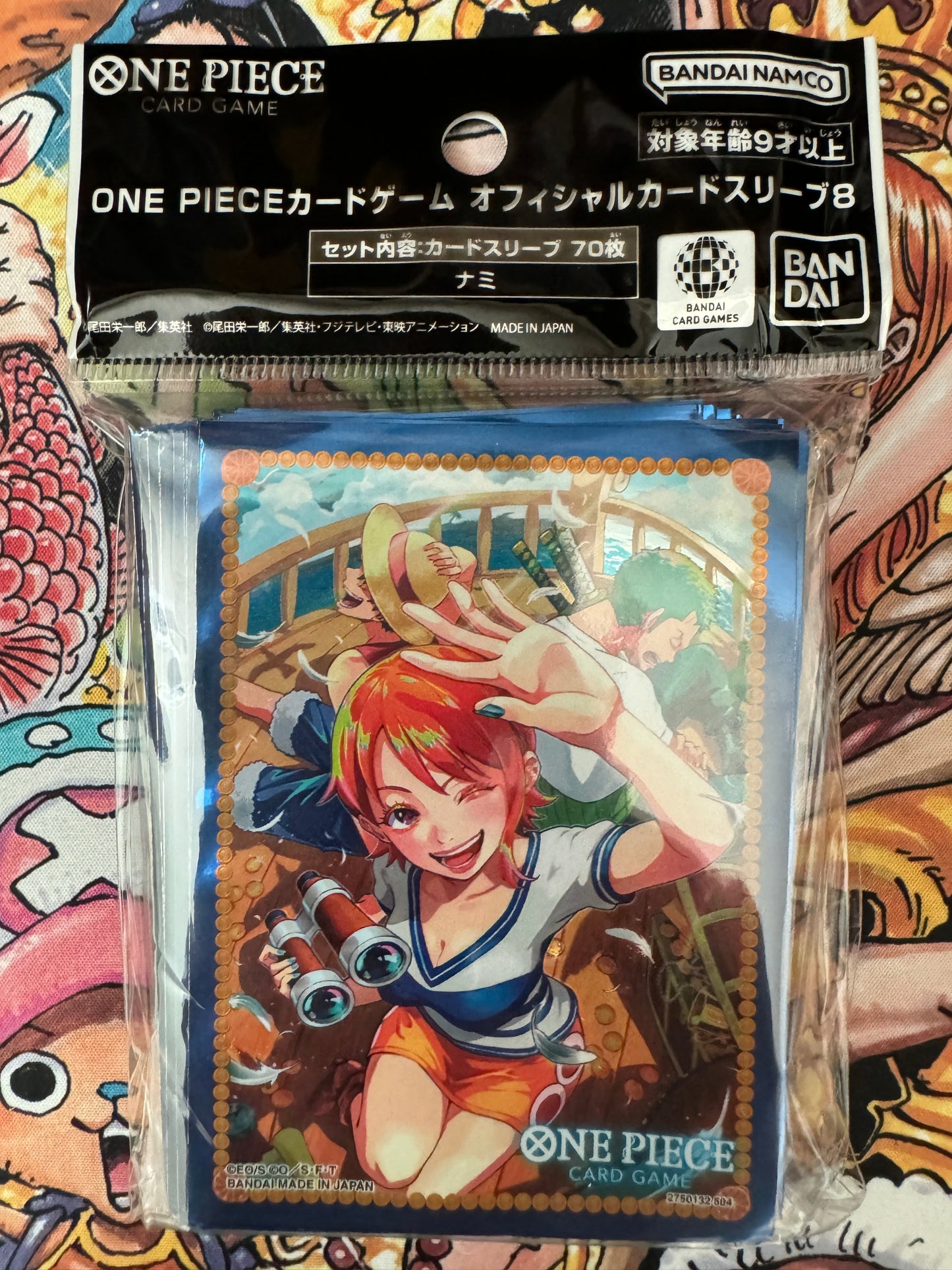 One Piece Official Bandai Card Sleeves