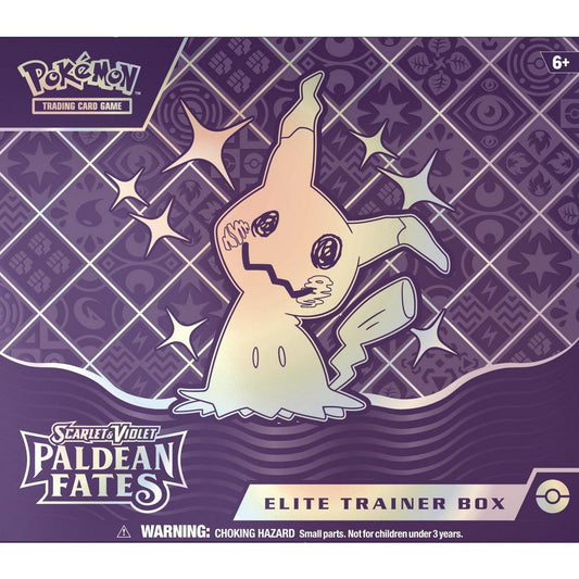 Pokémon English Paldean Fates Elite Trainer Box