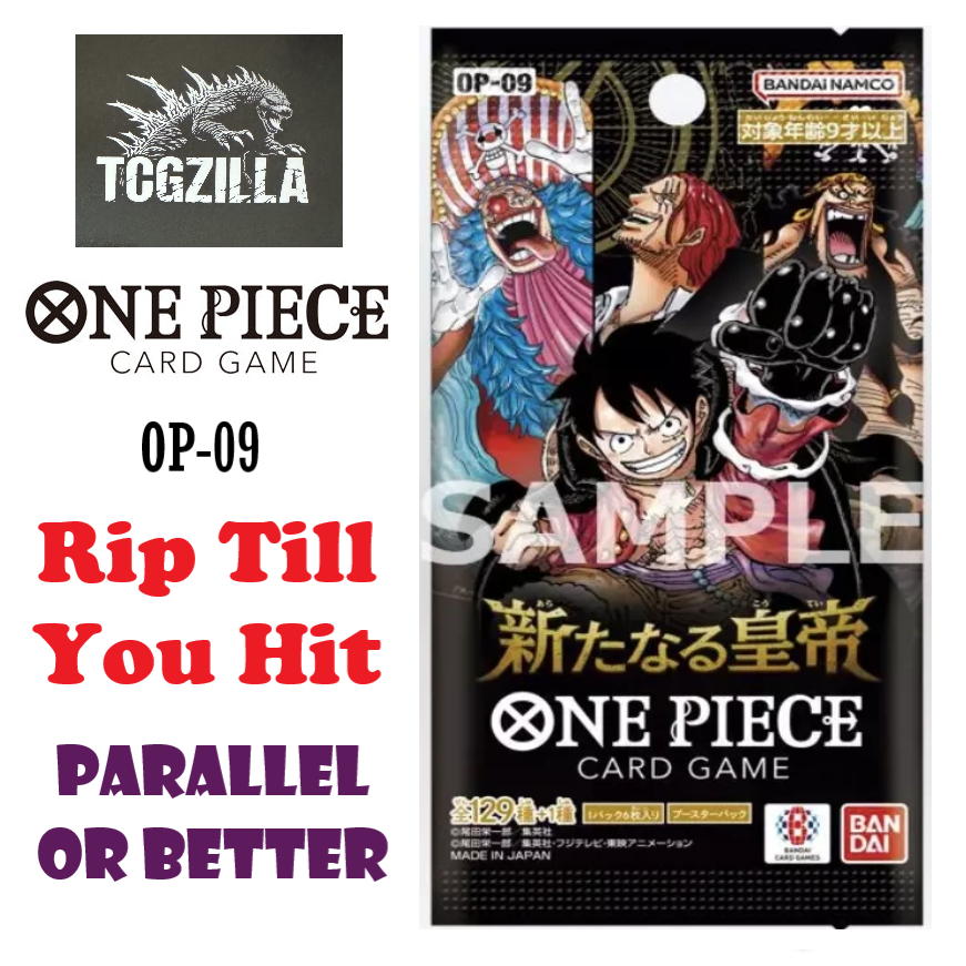 RIP TILL YOU HIT (OP-09) Emperors in the New World (One Piece Japanese)