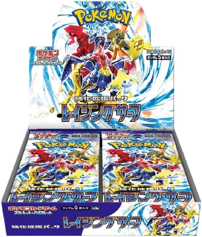 Pokémon Japanese Raging Surf Booster