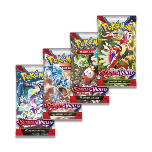 Scarlet & Violet Base Set Booster Packs (English Pokémon)