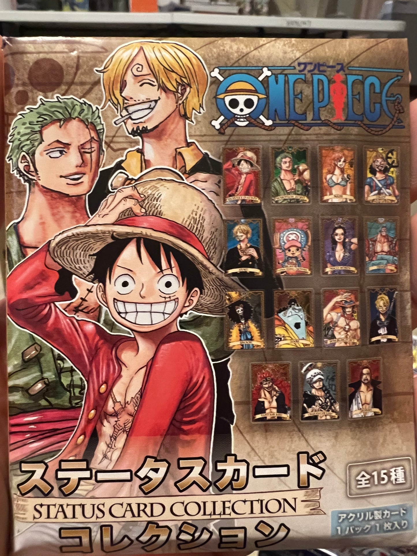 One Piece Status Card Collections (One Pack/One Card) Japanese