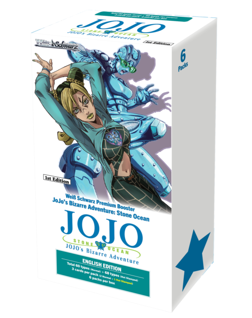 JoJo's Bizarre Adventure: Stone Ocean Premium Booster Box - Weiss Schwarz English