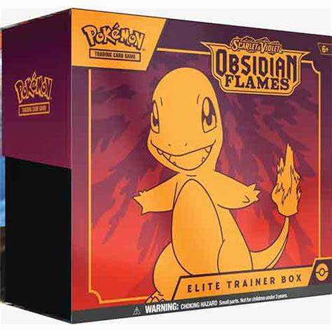 Pokémon English Obsidian Flames Elite Trainer Box